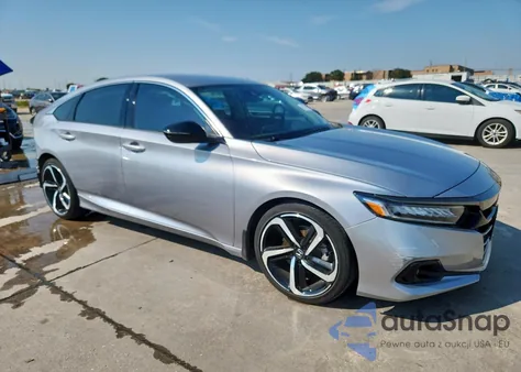 2022 Honda Accord Sport Se из США, поврежденный, VIN 1HGCV1F42NA085439